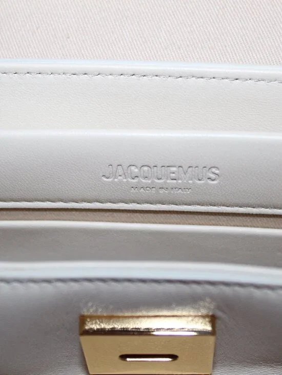 NWT Jacquemus Le Rond Carré Leather Shoulder Bag - Picture 14 of 14